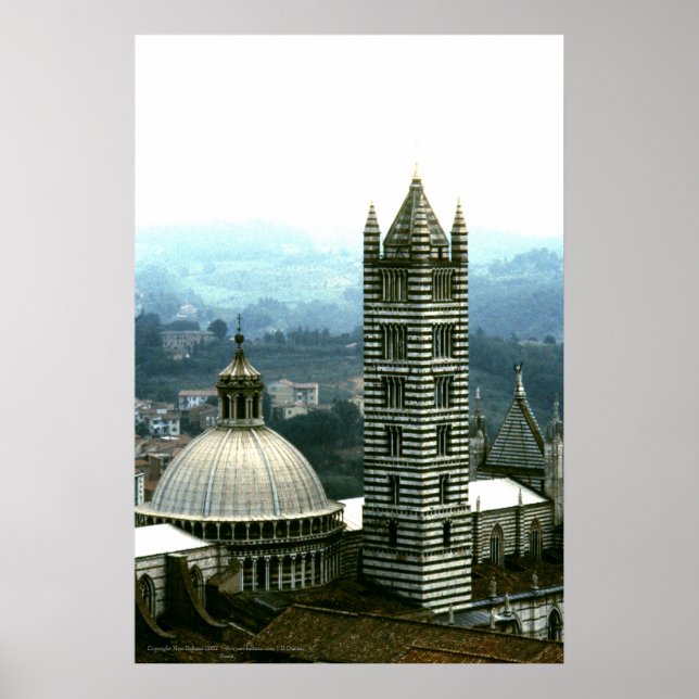 Il Duomo, Siena, Itália | POSTER IMPRESSÃO (Frente)