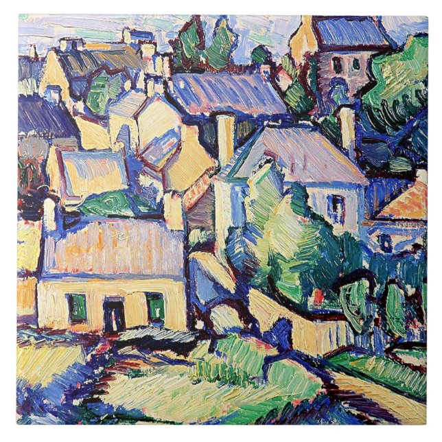Ile de Brehat por Samuel Peploe, (Frente)