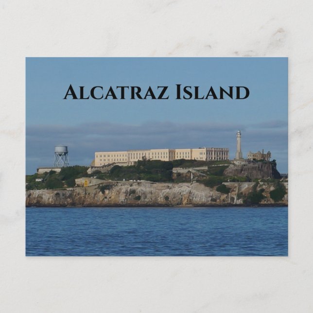 Ilha Alcatraz - San Francisco nº 5-2 Cartão postal (Frente)