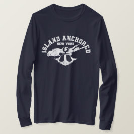 ILHA ANCHORED - Camisa azul-Marinho