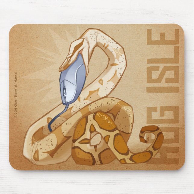 Ilha BCI Mousepad do porco (Frente)