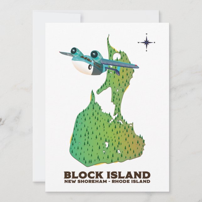 ilha Block New Shoreham, Rhode Island (Frente)