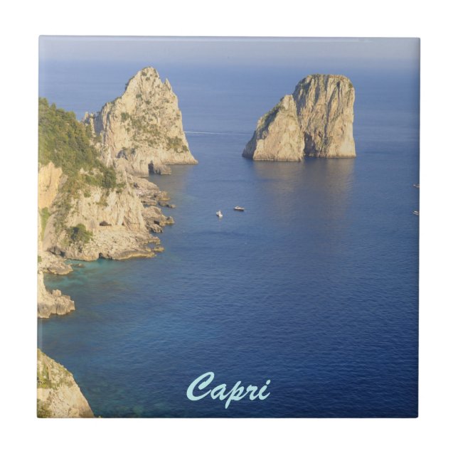 Ilha bonita de Capri (Frente)