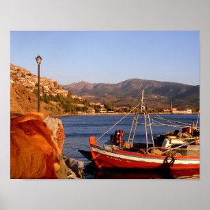 Ilha de Lesbos, Grécia Poster