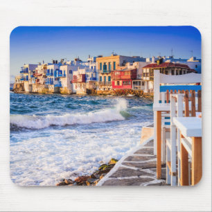 Ilha de Mykonos pouco mousepad de Veneza