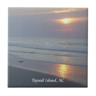 Ilha de Topsail, NC Trivet/azulejo