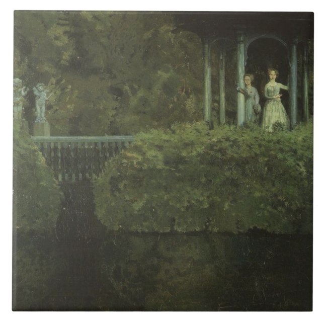 Ilha do Amor (por Konstantin Somov) (Frente)