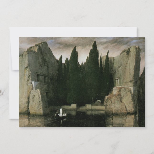 Ilha dos Mortos de Arnold Böcklin, Arte Simbolismo (Frente)