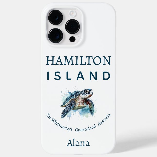 Ilha Hamilton Personalizada (Verso)