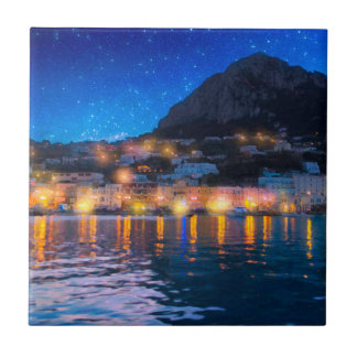 Ilha italiana mágica de Capri