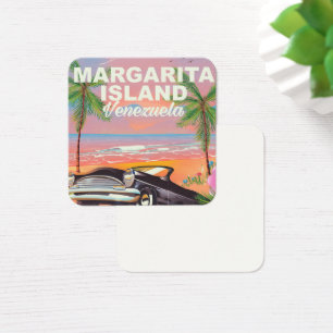 Ilha Margarita - poster de viagens da Venezuela