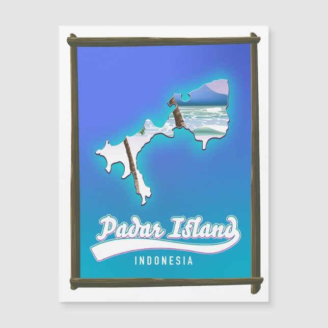 Ilha Padar Indonésia (Frente)