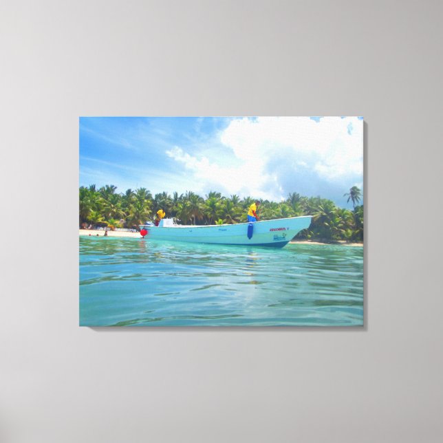 ILHA SAONA #2 NA CANVAS 20 "x 16" (Frente)