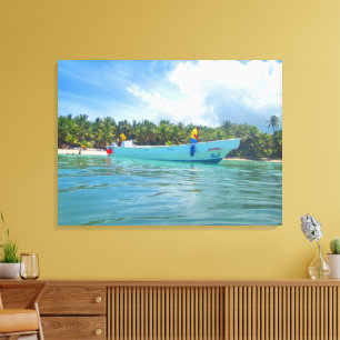 ILHA SAONA #2 NA CANVAS 20 "x 16"