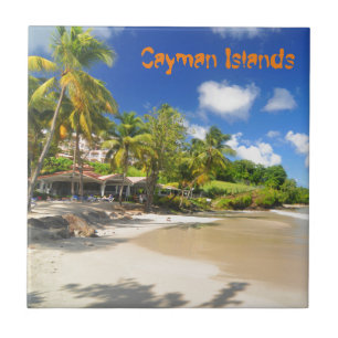 Ilha tropical em Cayman Islands