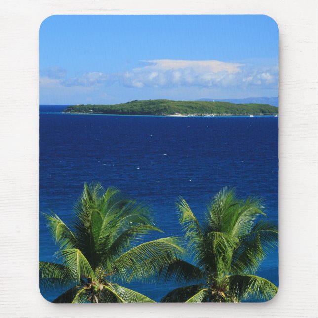 Ilha tropical Mousepad (Frente)