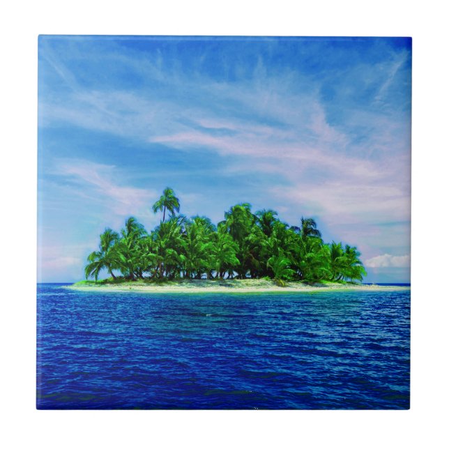 Ilha Tropical Palm Tree (Frente)