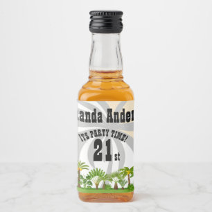 Ilha Tropical Palm Tree Sunset