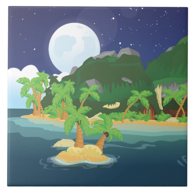 Ilha Tropical Treasure (Frente)