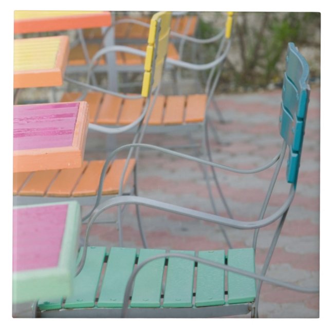 Ilhas ABC, ARUBA, Palm Beach: Café Colorido (Frente)