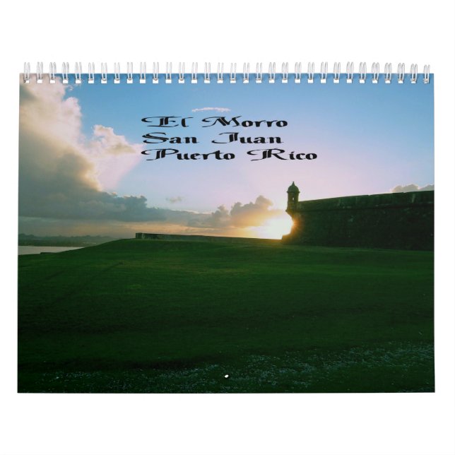 Ilhas das Caraíbas impressas costume do calendário (Capa)