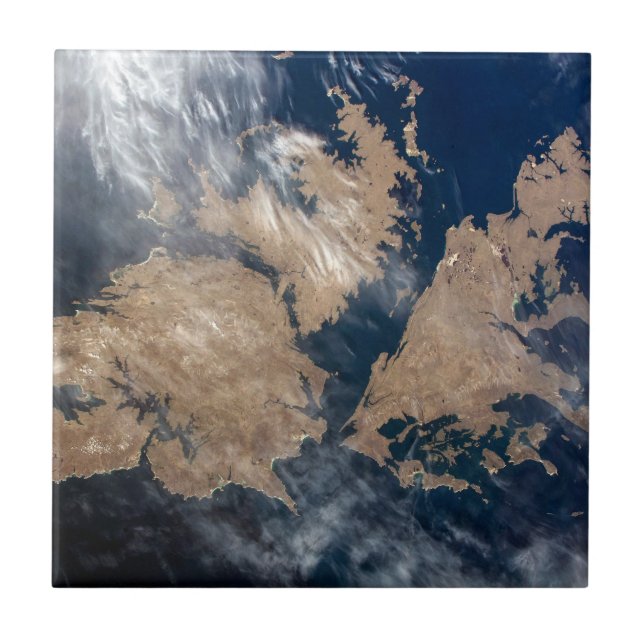 Ilhas Falkland (Ilhas Malvinas). (Frente)