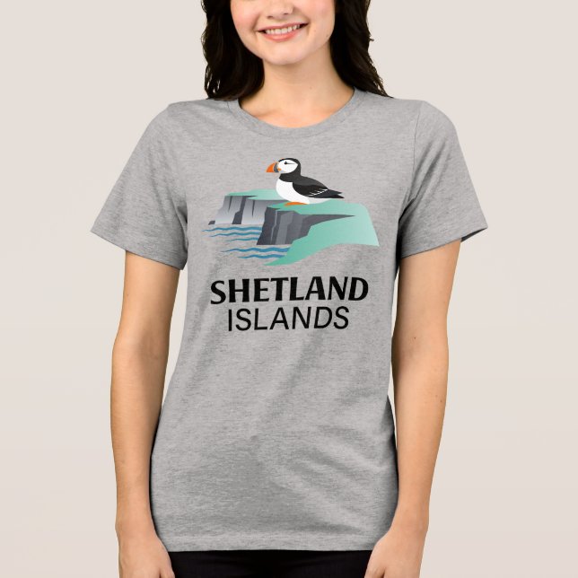 Ilhas Shetland Escócia Reino Unido (Frente)