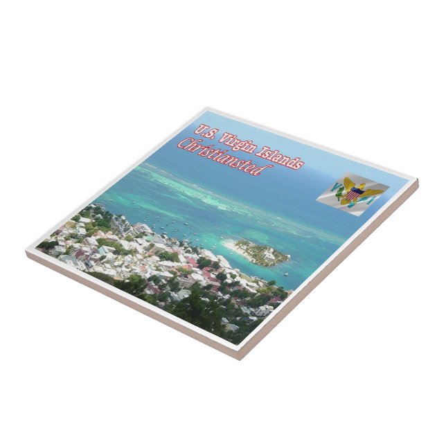 ILHAS VIRGENS zVI014, cristãs, (Lateral)