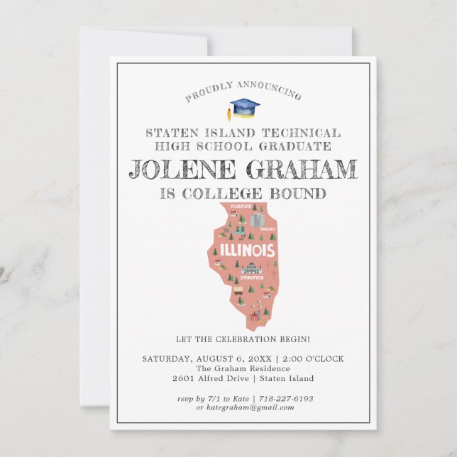 Illinois | Festa de formatura Colégio (Frente)