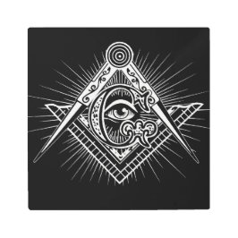 Illuminati Todos Vendo Símbolo de Freemason Ocular
