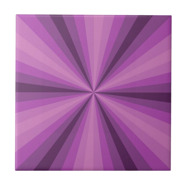 Illusão óptica Azulejo roxo (Frente)