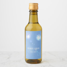 Iluminação Azul Da Porta De Casamento