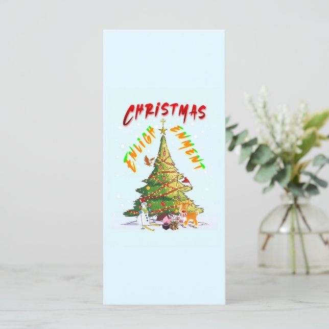 Iluminação de Natal (Em pé/Frente)