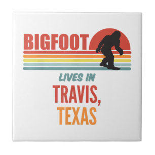Iluminação Do Pé Grande Em Travis Texas