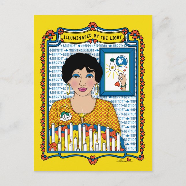 Iluminado Pelo Cartão Postal Light_B_ (Frente)