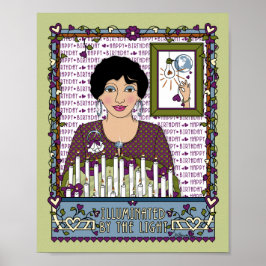 Iluminado Pelo Poster Light_A_8x10