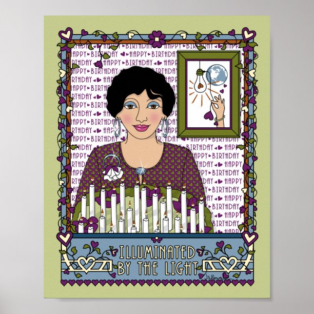 Iluminado Pelo Poster Light_A_8x10 (Frente)