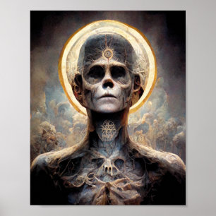 Iluminismo 2 Fantasy Sci-Fi Art Poster