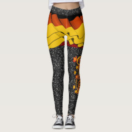 ILUSÃO Destucada Leggings de Pop Oktoberfest