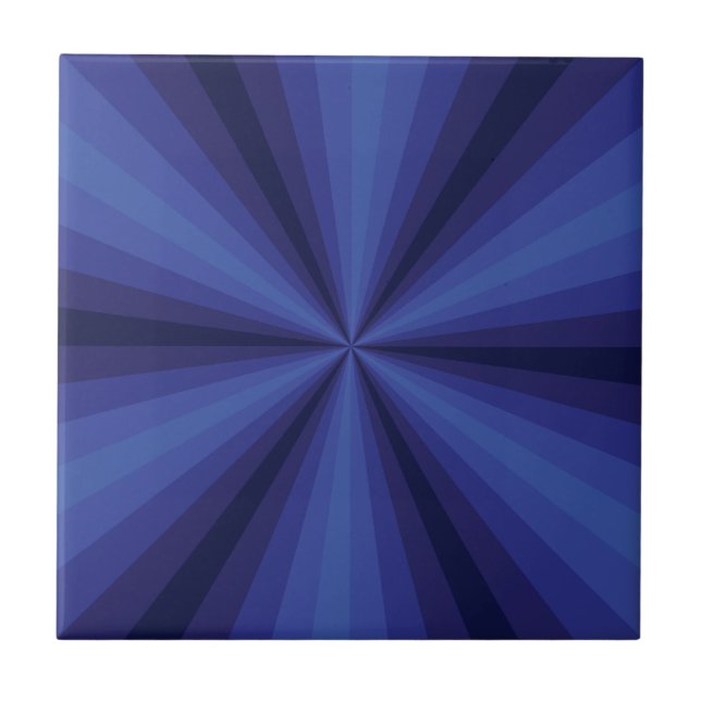 Ilusão Óptica Azulejo Azul (Frente)