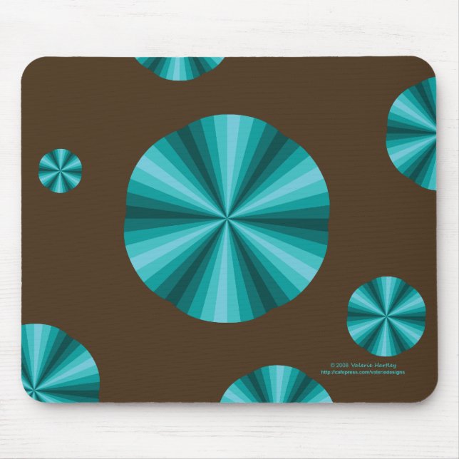 Ilusão Óptica Mousepad Aqua (Frente)