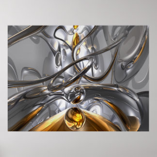 Ilusões Abstrato Poster