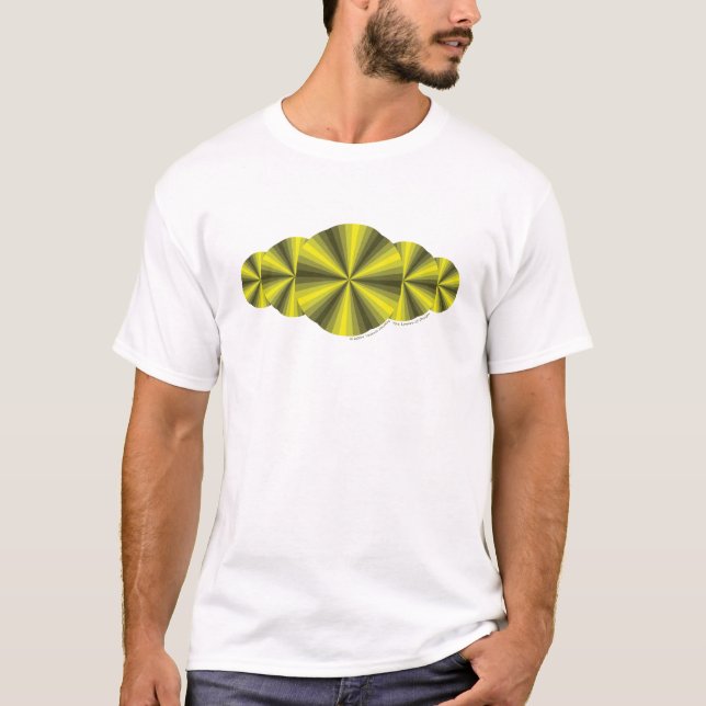 Ilusões Ópticas Camisa Luz Amarela Masculina (Frente)