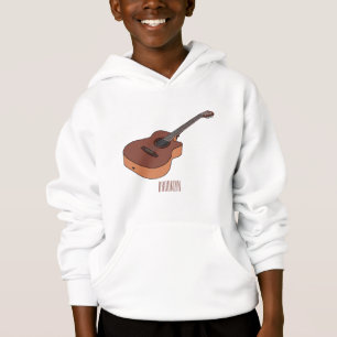 Ilustração acústica de desenho animado