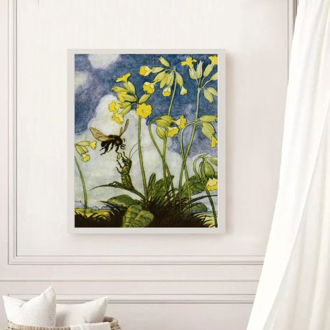 Ilustração Antiga de Poster Else Wenz Vietor (Criador carregado)