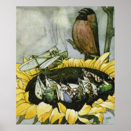 Ilustração Antiga Poster Else Wenz Vietor