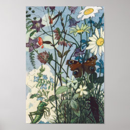 Ilustração Antiga Poster Else Wenz Vietor