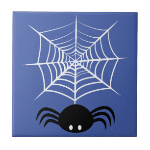 Ilustração Assustadora de Aranha de Halloween