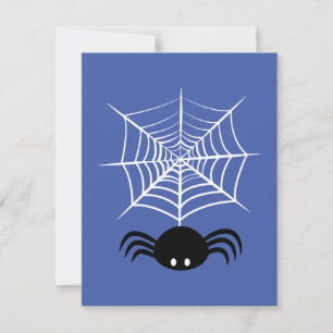 Ilustração Assustadora de Aranha de Halloween