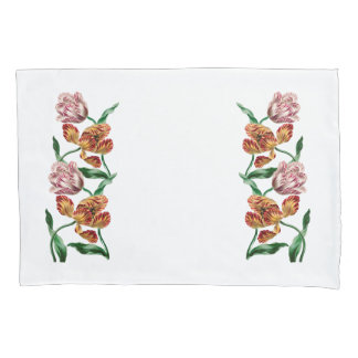 Ilustração Botânica de Tulipa Vintage